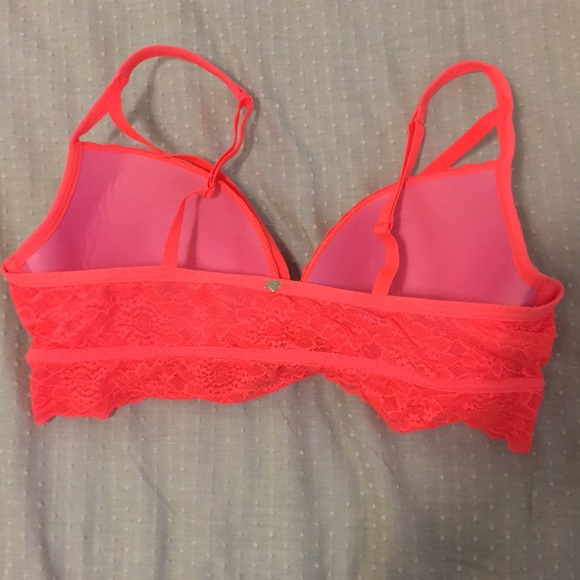 PINK lace bra/bralette - Picture 2 of 6